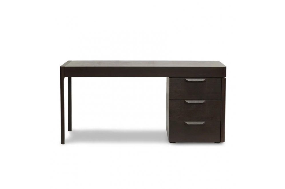 Письменный стол Ronda тёмно-красный / черный