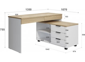Письменный стол Скайлайт