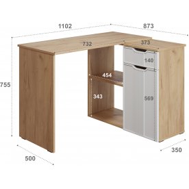 Письменный стол Эмилия