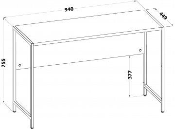 Письменный стол СПм-400.9
