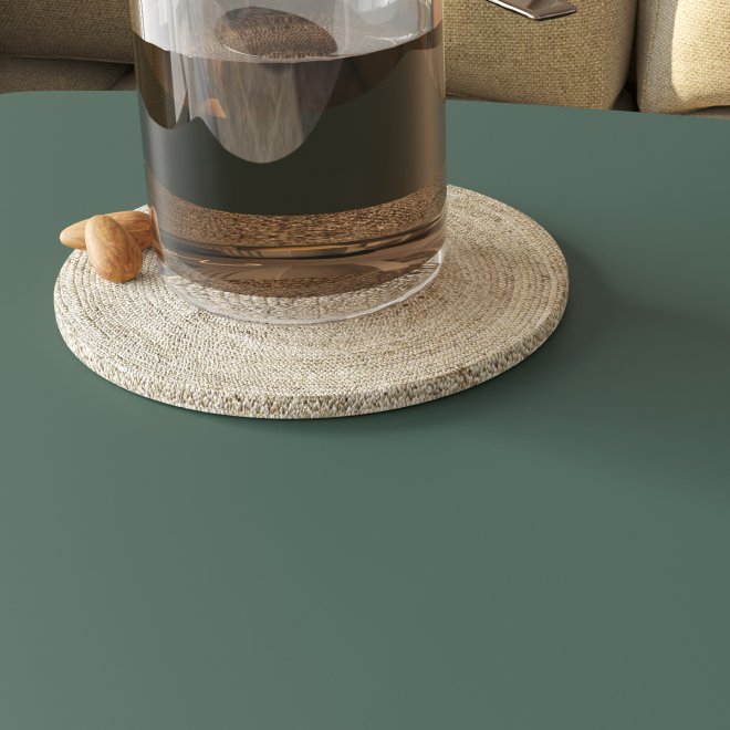 Приставной столик Дей зеленый / зеленый