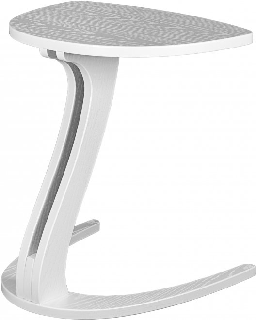 Приставной столик Рио 6 белый