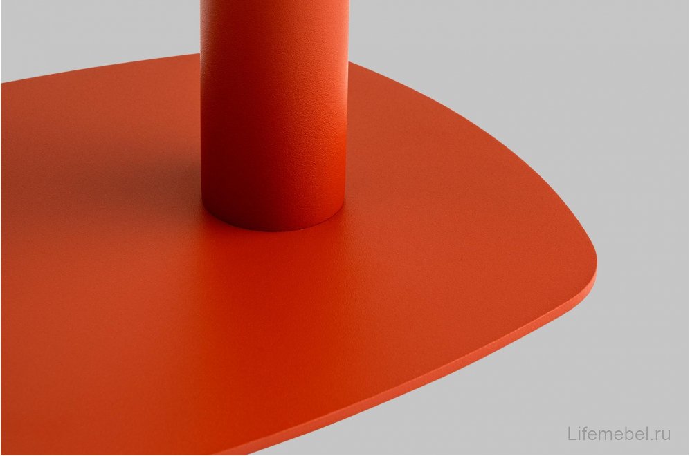 Приставной столик Lanor L металл красный