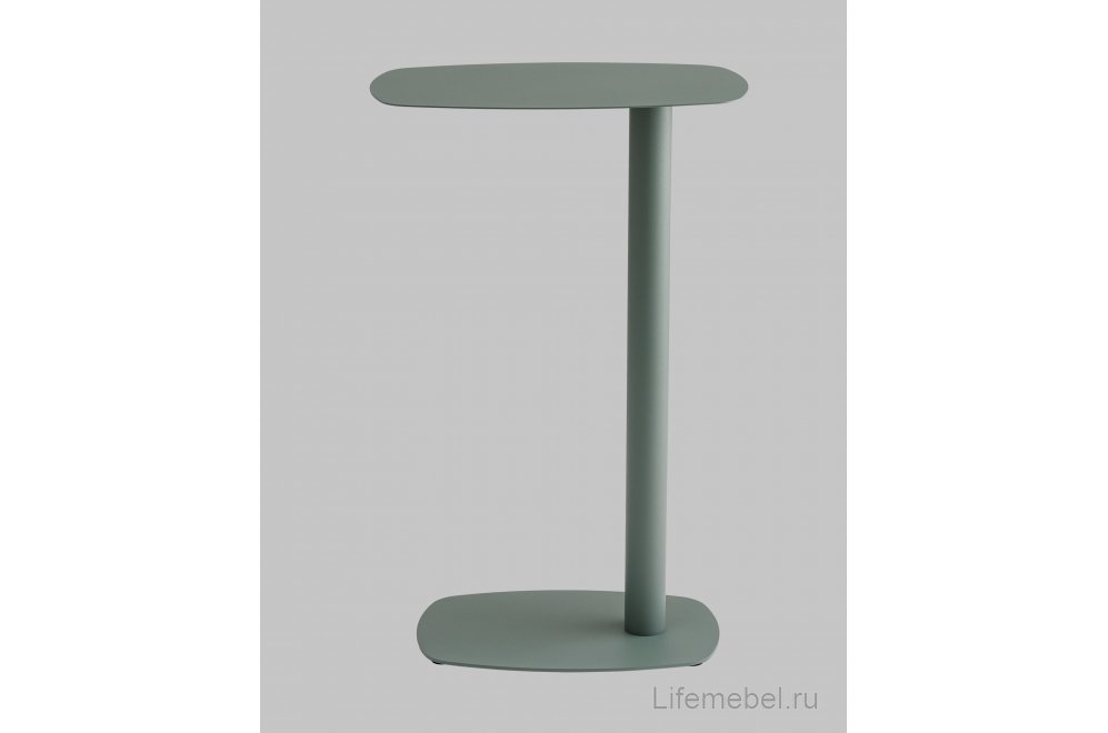Приставной столик Lanor L металл зеленый