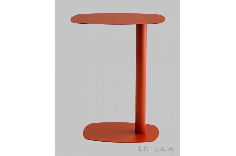 Приставной столик Lanor S металл красный