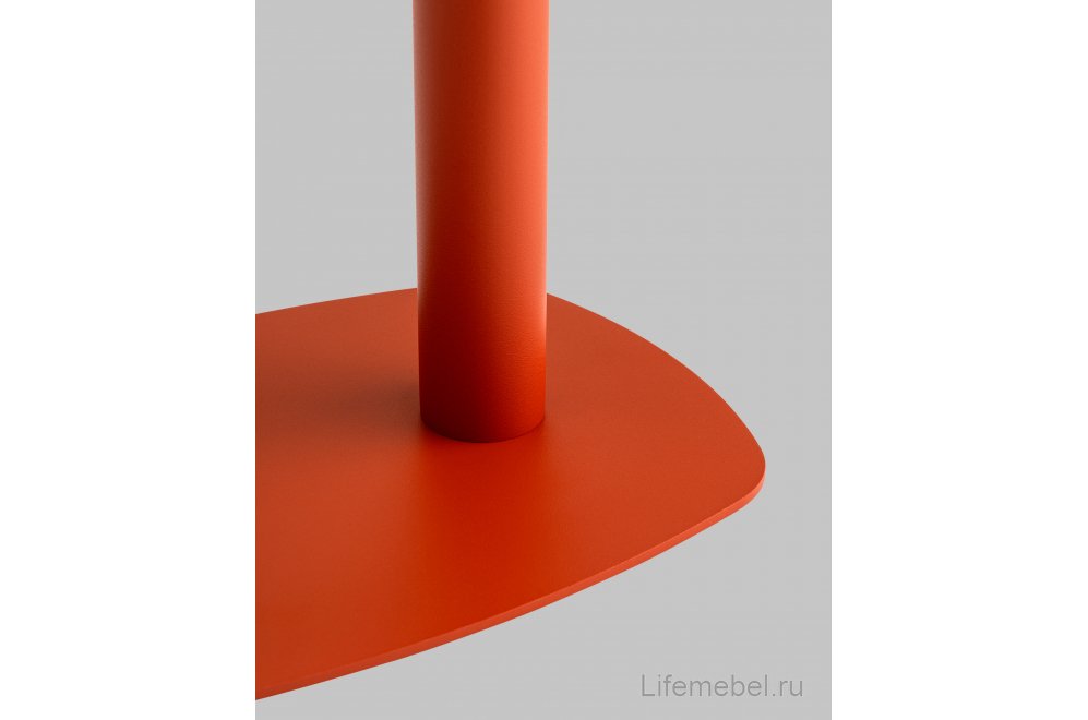Приставной столик Lanor S металл красный