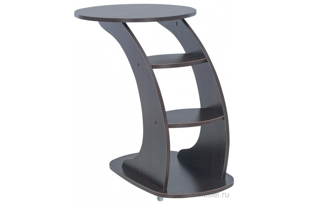 Приставной столик Leset Стелс венге