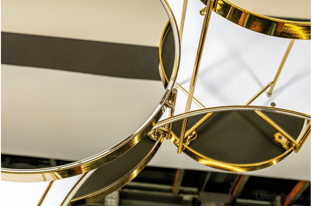 Сервировочный столик Gatsby L gold