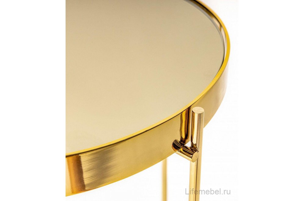 Сервировочный столик Gatsby S gold