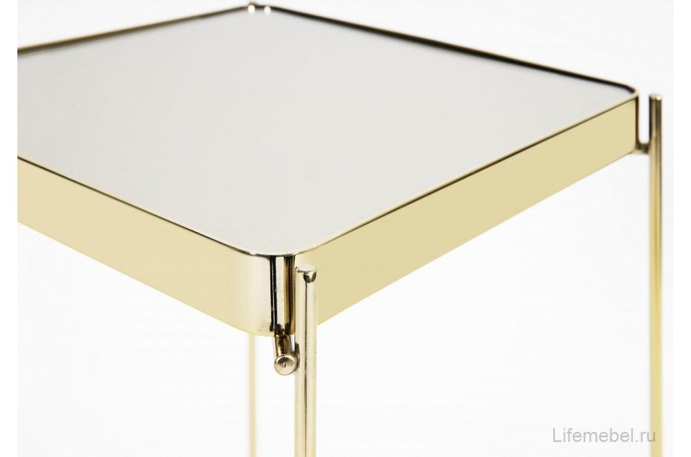 Сервировочный столик Square S gold
