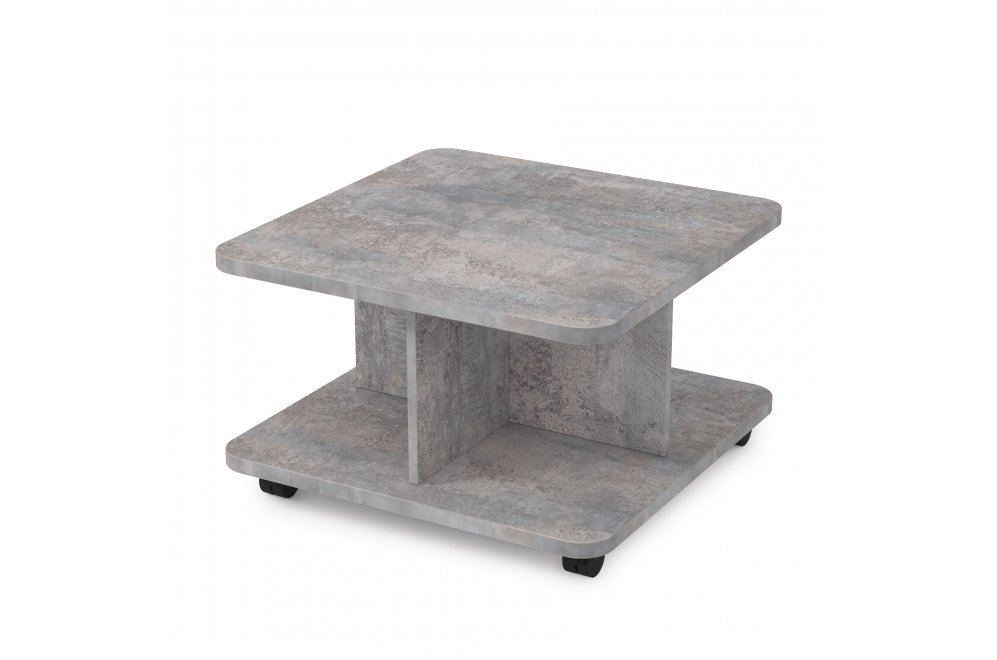 Стол журнальный квадратный BALANCE (640*640*400) basalt