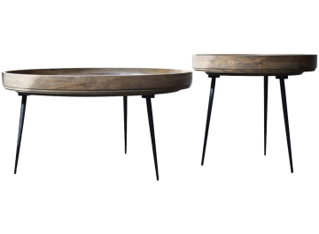 Журнальный столик Масуда платина