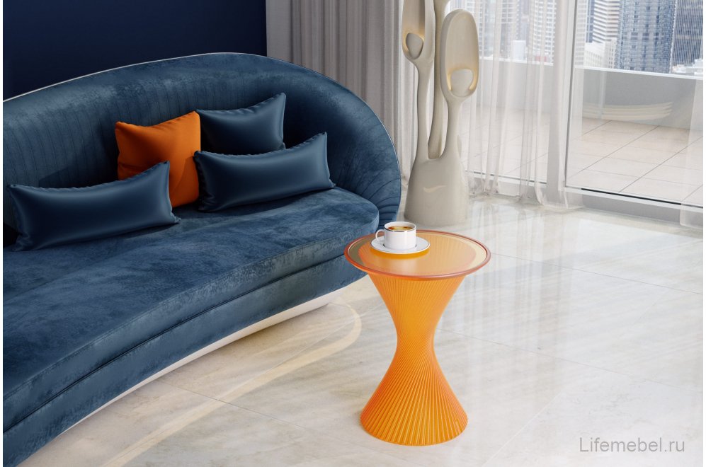 Кофейный столик Sheffilton СНОП Оранжевый
