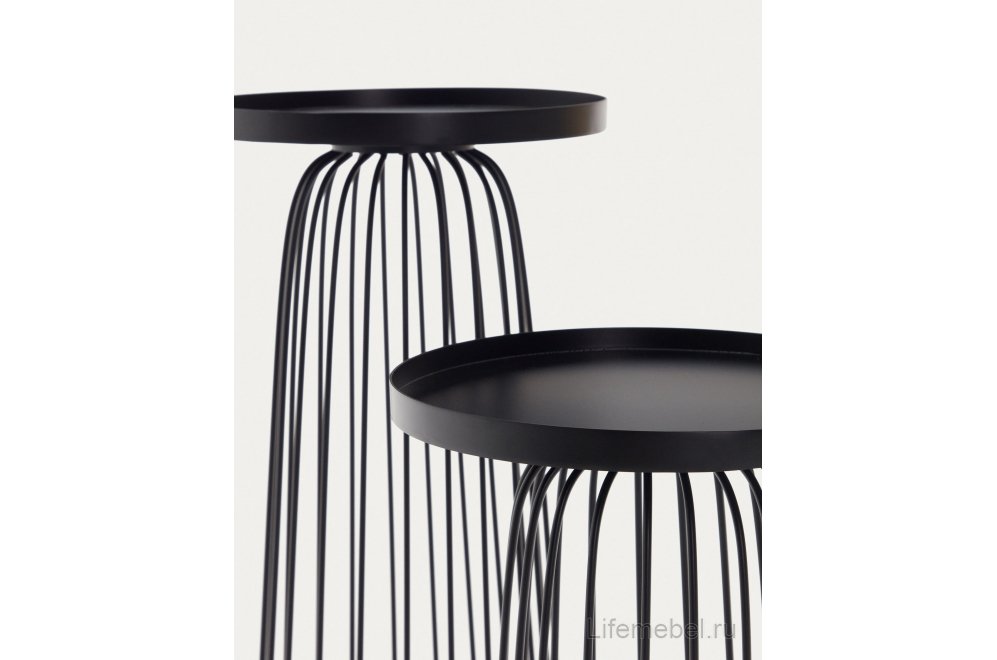 Комплект столиков Dilva черный