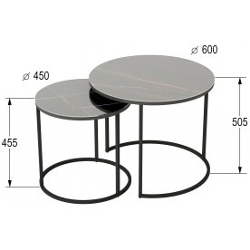 Комплект столиков Стелла