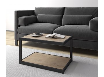 Журнальный столик MEET NEW mokko/черный