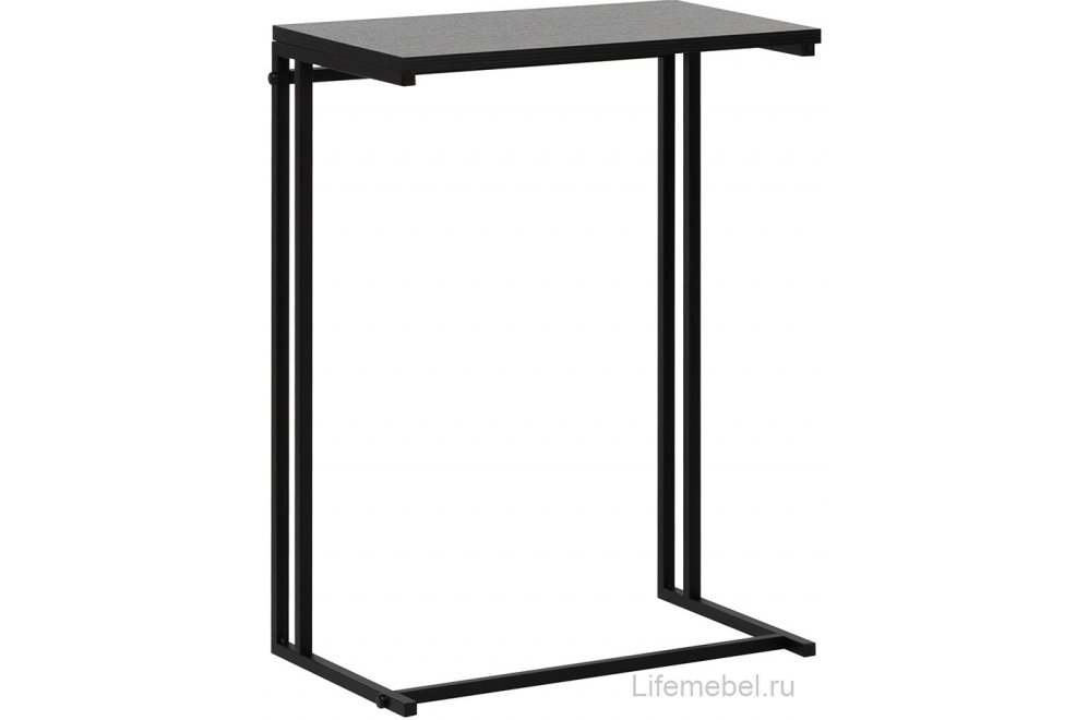 Приставной столик Leset Стилвуд 1 черный