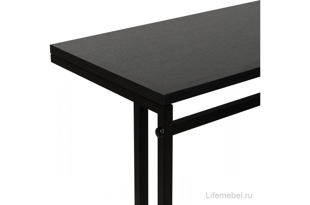 Приставной столик Leset Стилвуд 1 черный