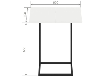 Приставной столик Skyland Comp CD 4030