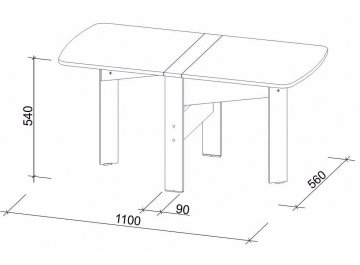 Стол-книжка СтК6