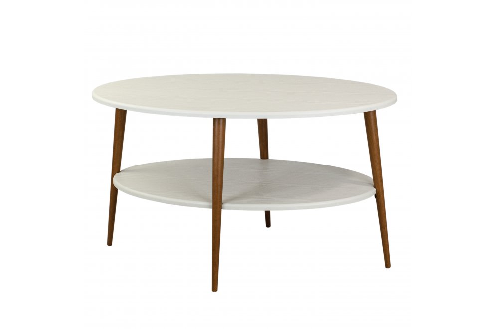 Журнальный столик BeautyStyle 29 90x60 МДФ белый / дерево бук