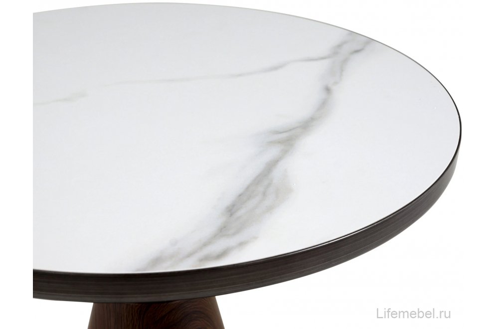 Журнальный столик Fis major коричневый / белый