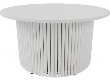 Журнальный столик Trubis Wood 80x40x80 белый