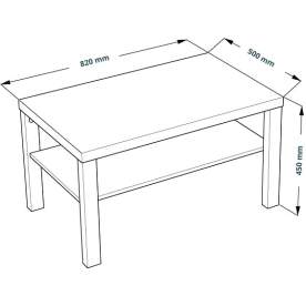 Журнальный столик Энкель 82