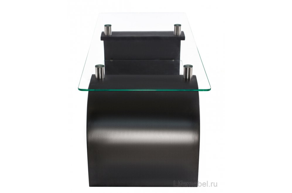 Журнальный стол Гурон 2 стекло венге