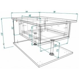 Журнальный стол Мебелайн-4