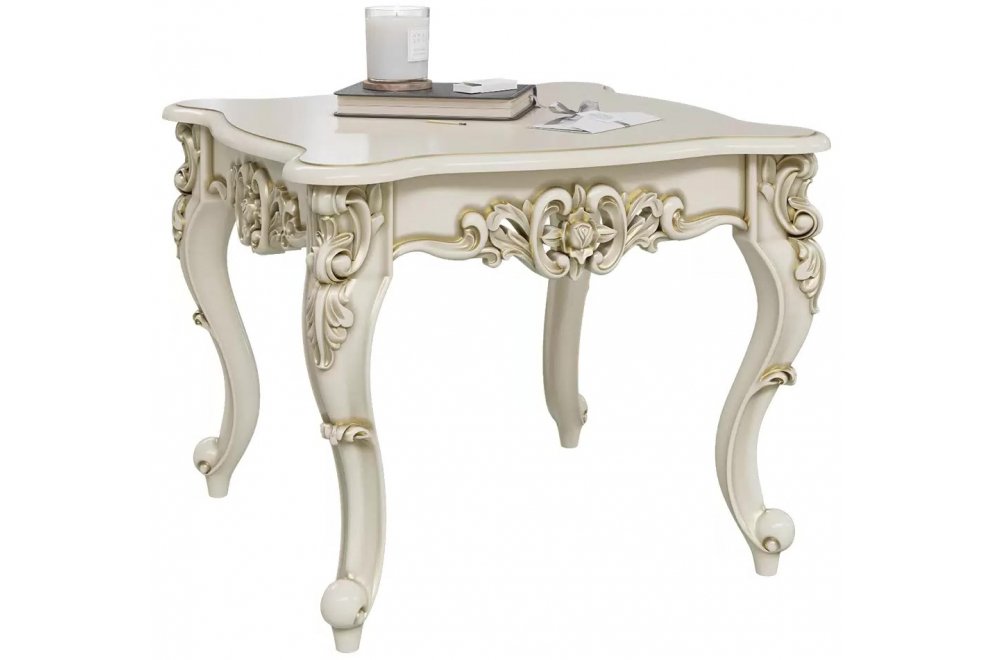 Журнальный стол Мэри слоновая кость