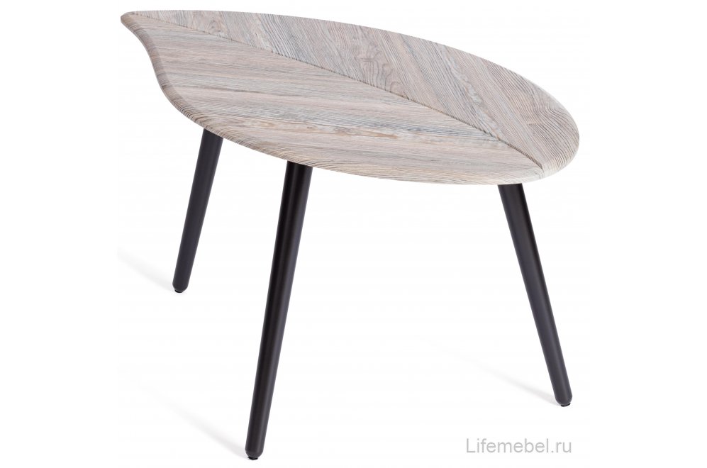 Журнальный стол Rimmini скания темный / черный