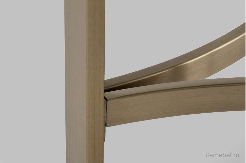 Журнальный столик Маретта 50x50 белый / золотой