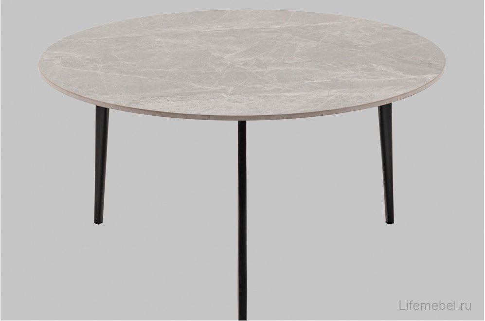 Журнальный столик Элиана серая керамика