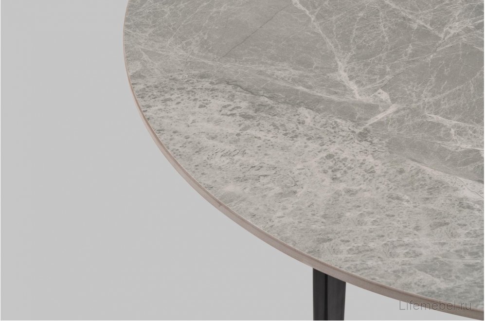 Журнальный столик Элиана серая керамика