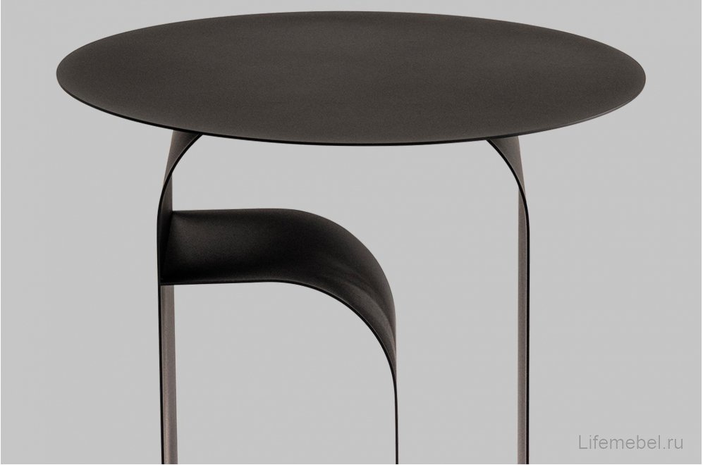 Журнальный столик Мэлвуд металл черный