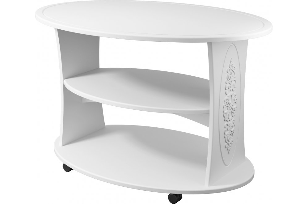 Журнальный столик Ассоль АС-17 белое дерево