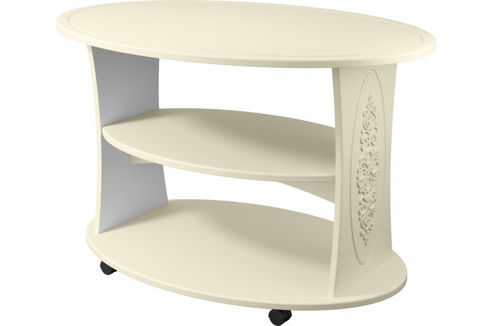 Журнальный столик Ассоль плюс АС-17 ваниль