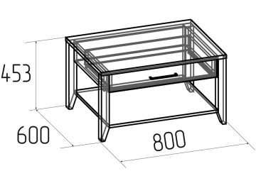 Журнальный столик Аурелио 16