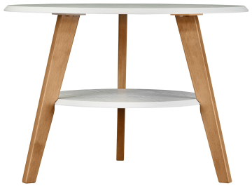 Кофейный столик BeautyStyle 17 белый / бук