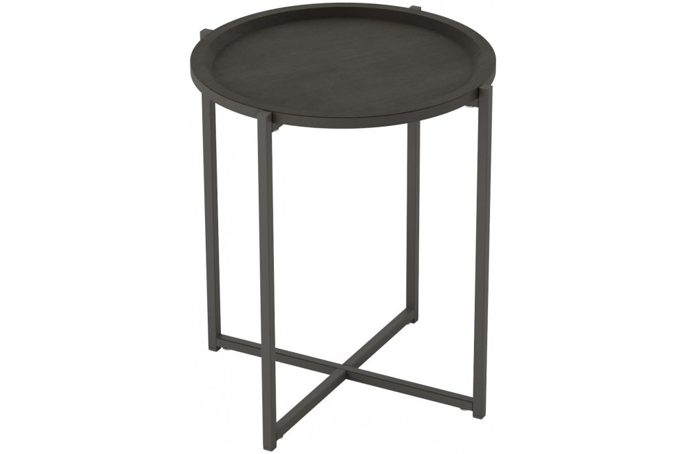 Журнальный столик Бьерн черный лофт / черный