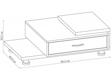 Журнальный столик Бинго-1 СЖ.027.900-01