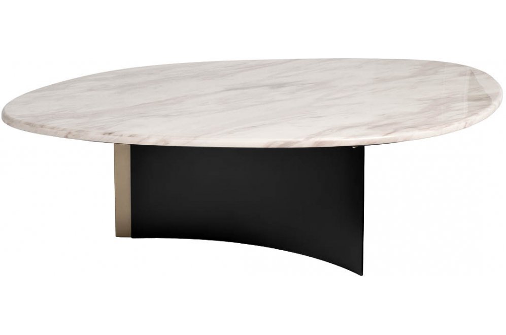 Журнальный столик Брайс светло-серый / черный