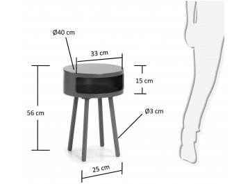 Журнальный столик Bruk