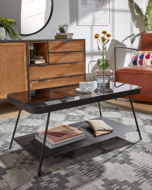 Журнальный столик Duilia прозрачный