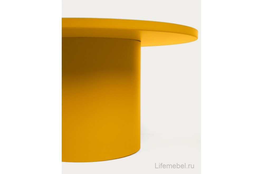 Журнальный столик Fleksa горчичный