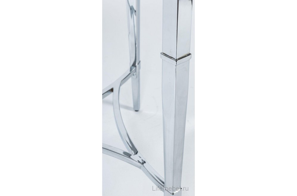 Журнальный столик Glossy silver