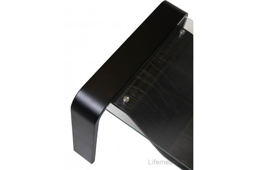 Журнальный столик Гурон 1 черный матовый