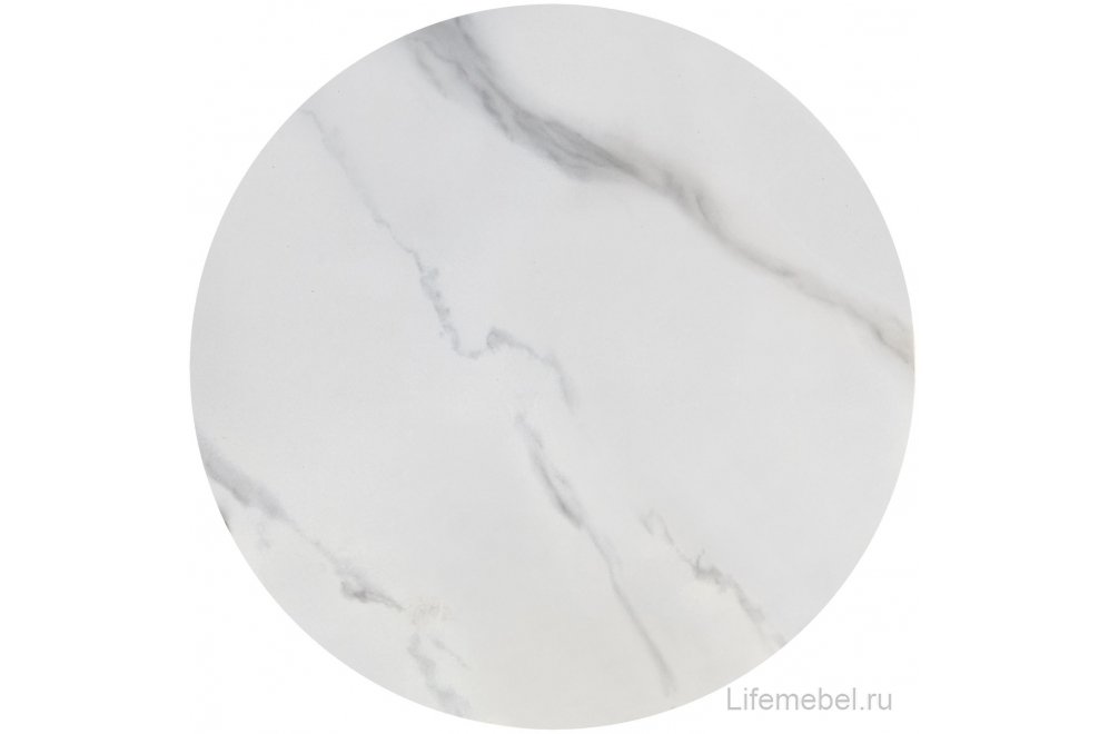 Журнальный столик Acuna белый агломерат