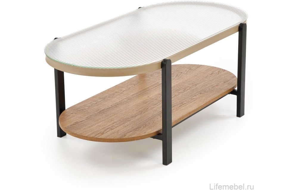 Журнальный столик Kamala прозрачное стекло